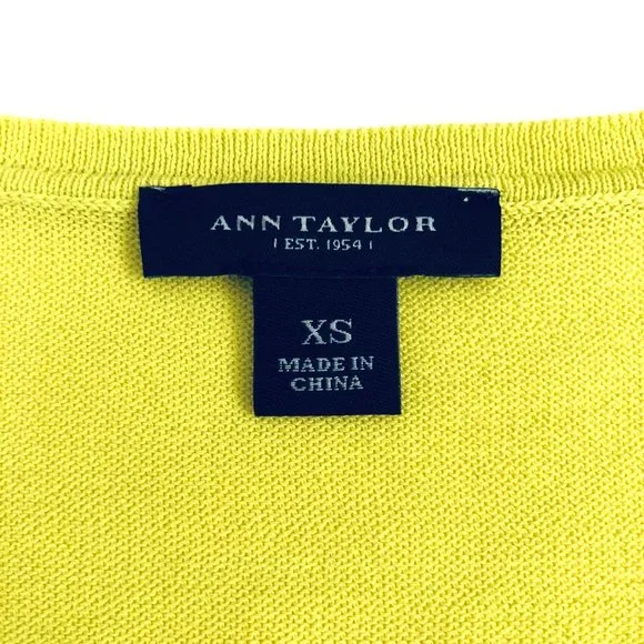 Ann Taylor Short Sleeve Cardigan - Picture 4 of 8